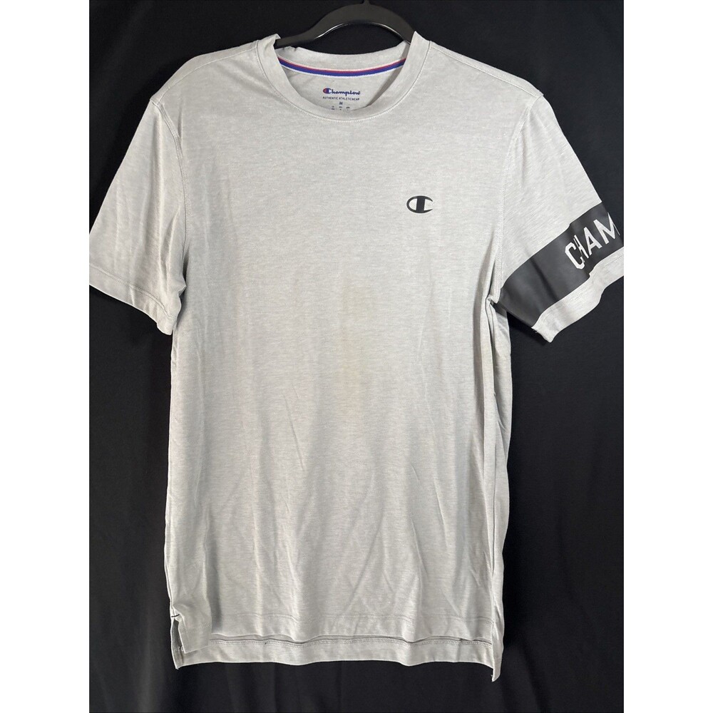 Champion Men's Classic Graphic T-Shirt - Gray Size M LOGO